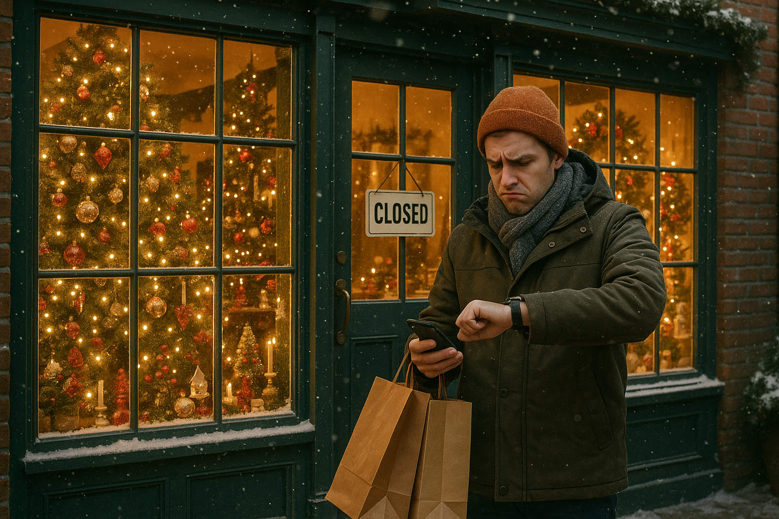 Christmas 2025: Last-Minute Shopping and Stores Open on Christmas Day