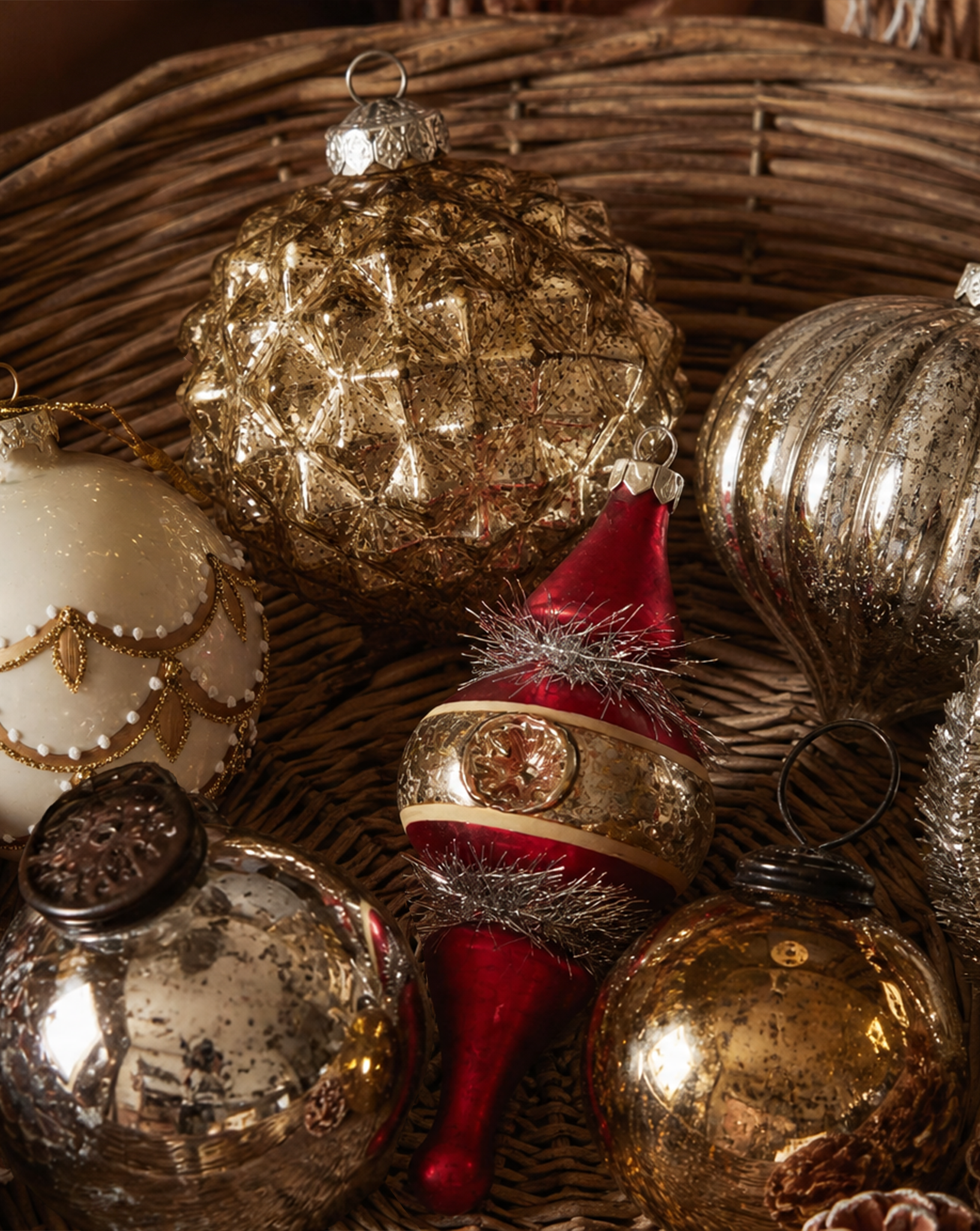 Heirloom Glass Ornaments