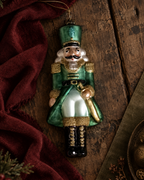 The Jack Nutcracker Glass Ornament
