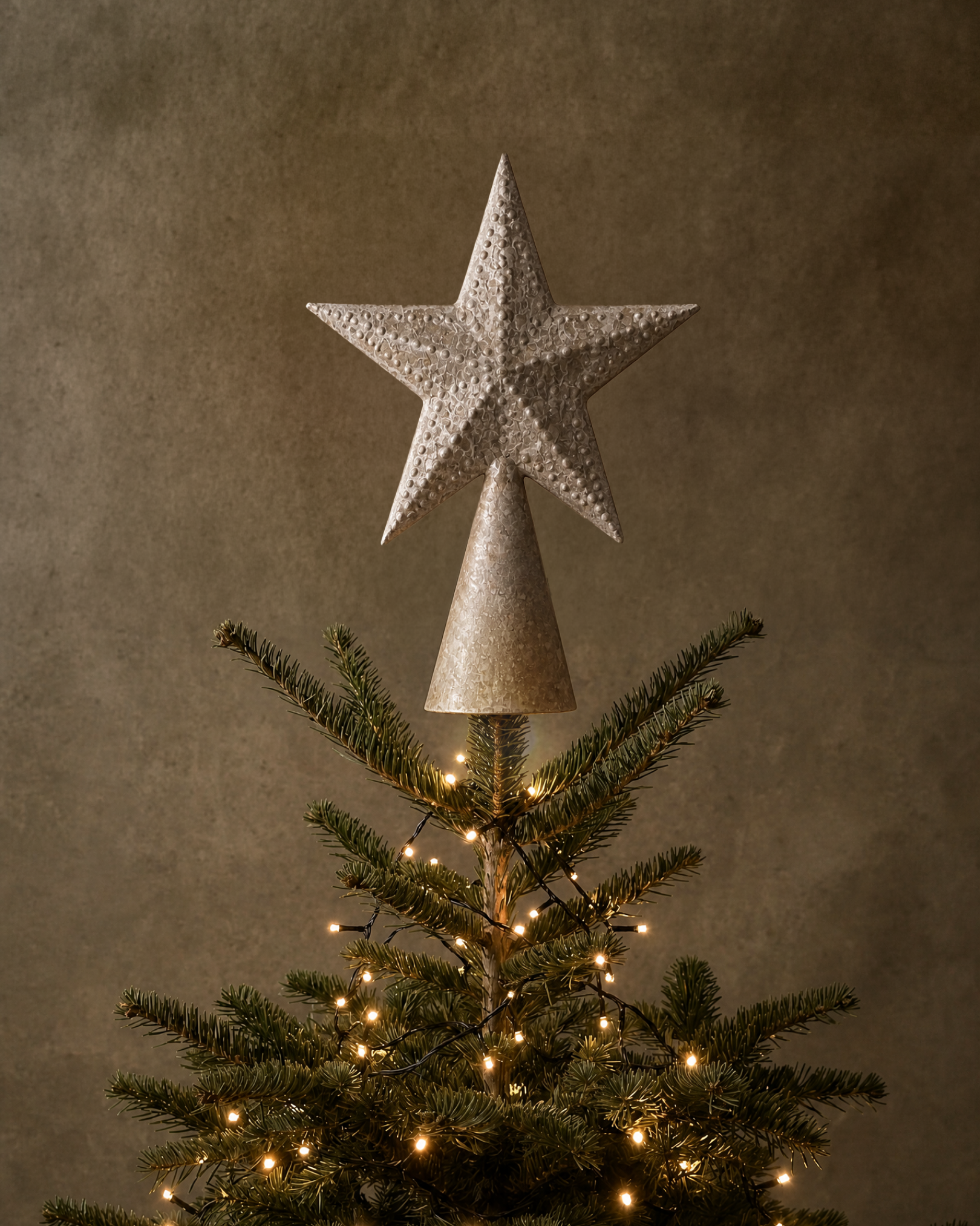 10.5" Metal Star Tree Topper