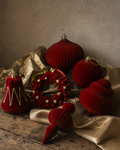 The Burgundy Shatterproof Bauble Set