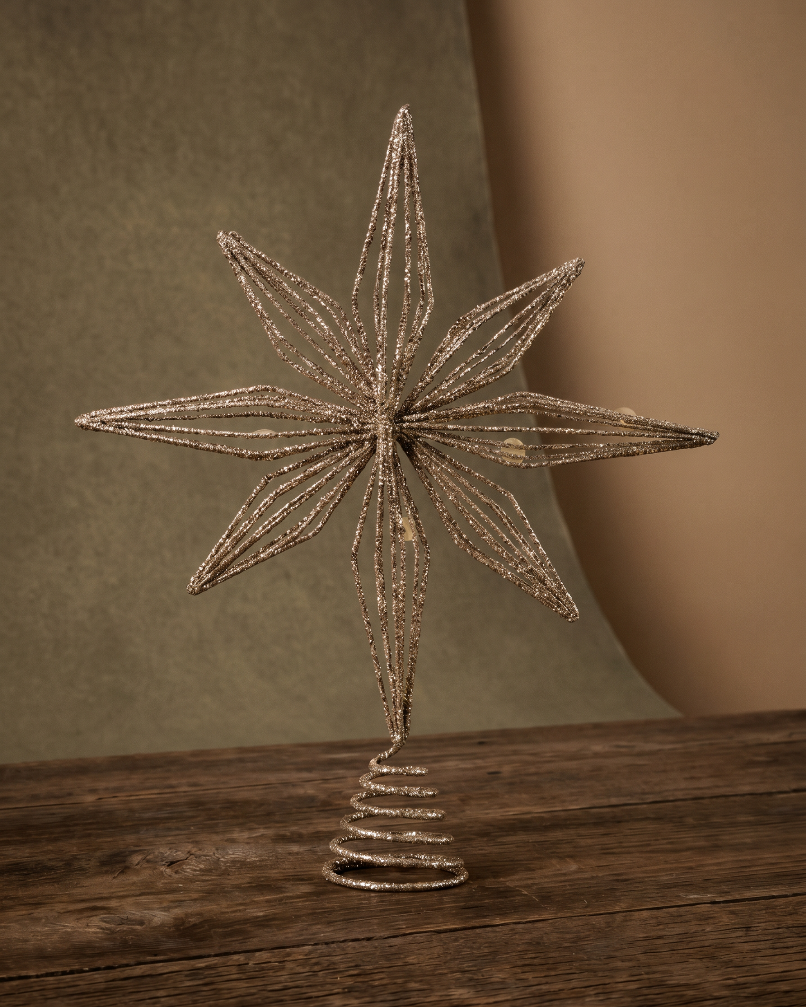 The Champagne Gold Tree Topper