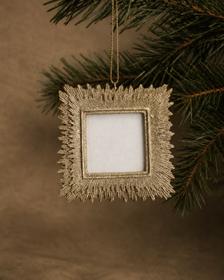 The Gold Photo Frame Ornament
