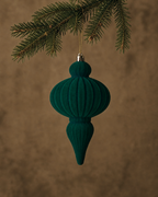 The Green Shatterproof Bauble Set