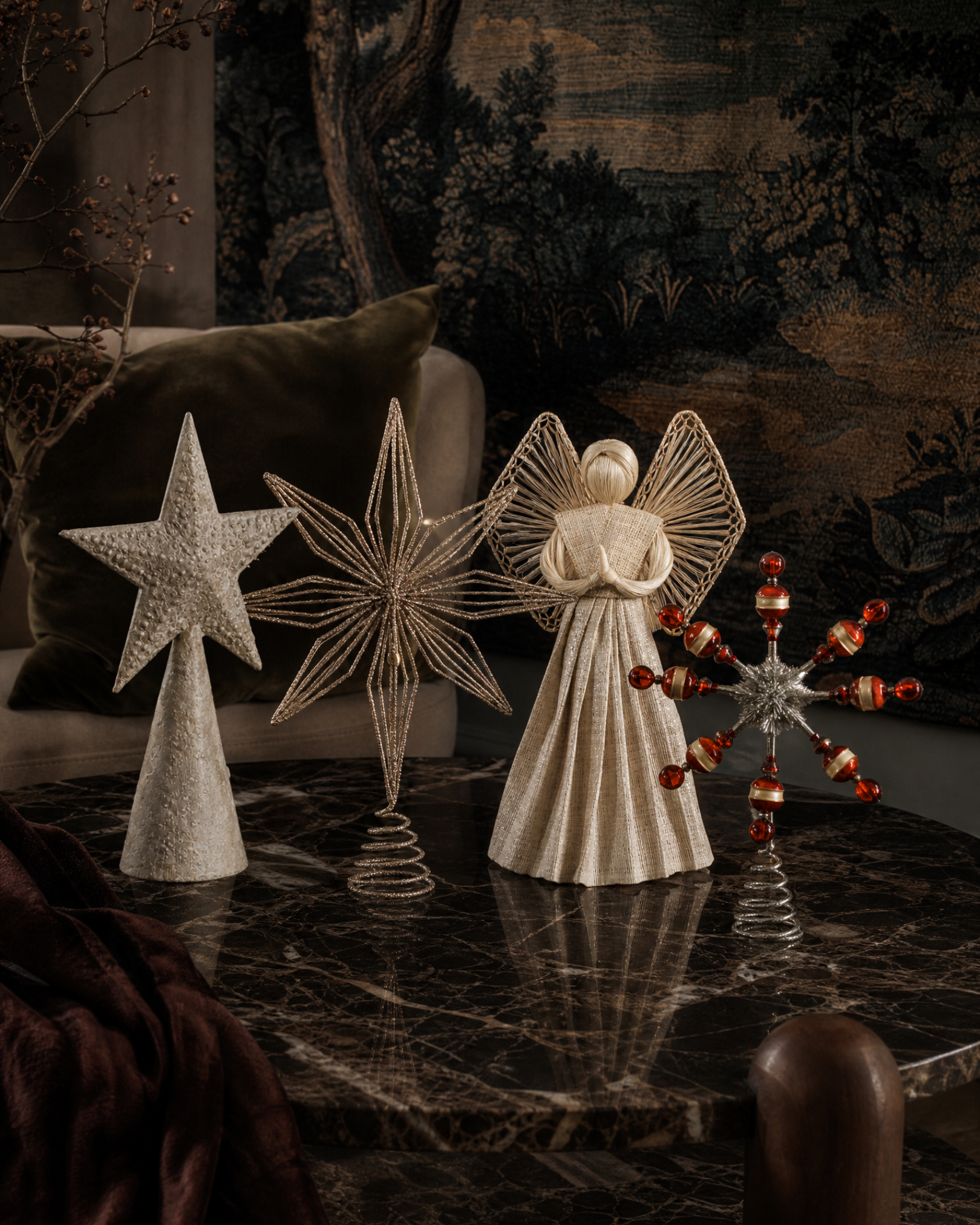 The Champagne Gold Tree Topper