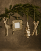 Modern Gold Christmas Ornaments