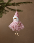Plush Sugar Plum Fairy Christmas Ornament