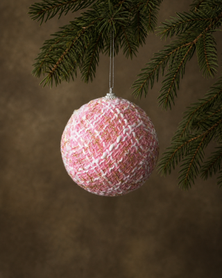 The Pink Plaid Bauble