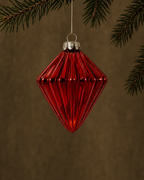 The Red Glass Bauble Set