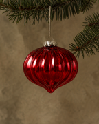 The Red Glass Bauble Set