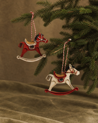 Vintage Rocking Horse Ornaments