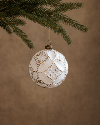 The Snowflake Pattern Bauble