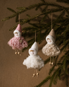 Plush Sugar Plum Fairy Christmas Ornament