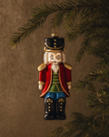 The Cooper Nutcracker Glass Ornament