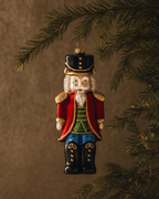 The Cooper Nutcracker Glass Ornament