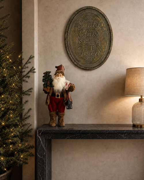 The Village Santa Claus Figurine