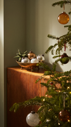 The Olive Bottlebrush Star Ornament