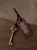 Magic Santa Key — Vintage Heirloom Santa's Key, Christmas Eve Box, Gold Christmas Key, Family Keepsake