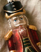 The Cooper Nutcracker Glass Ornament