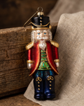 The Cooper Nutcracker Glass Ornament