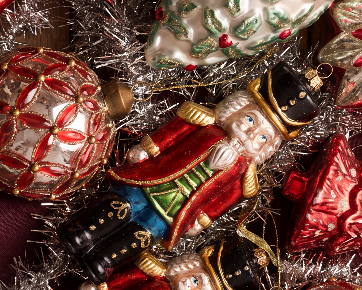 The Cooper Nutcracker Glass Ornament