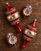 The Red Vintage Pendant Glass Ornament