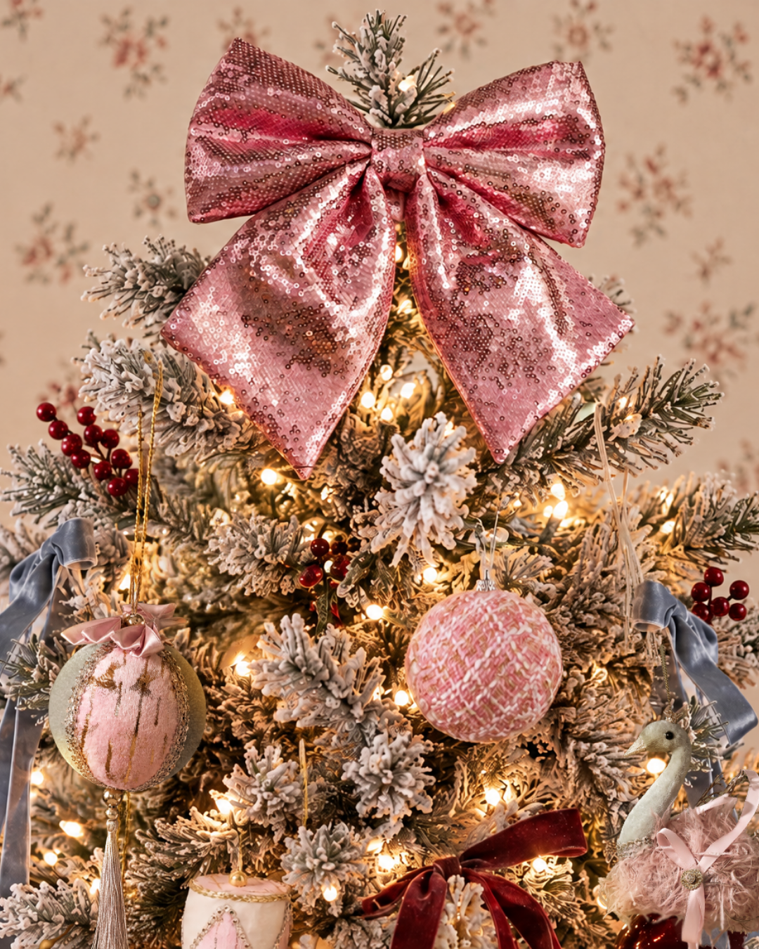 Pink Nutcracker Suite Ornaments