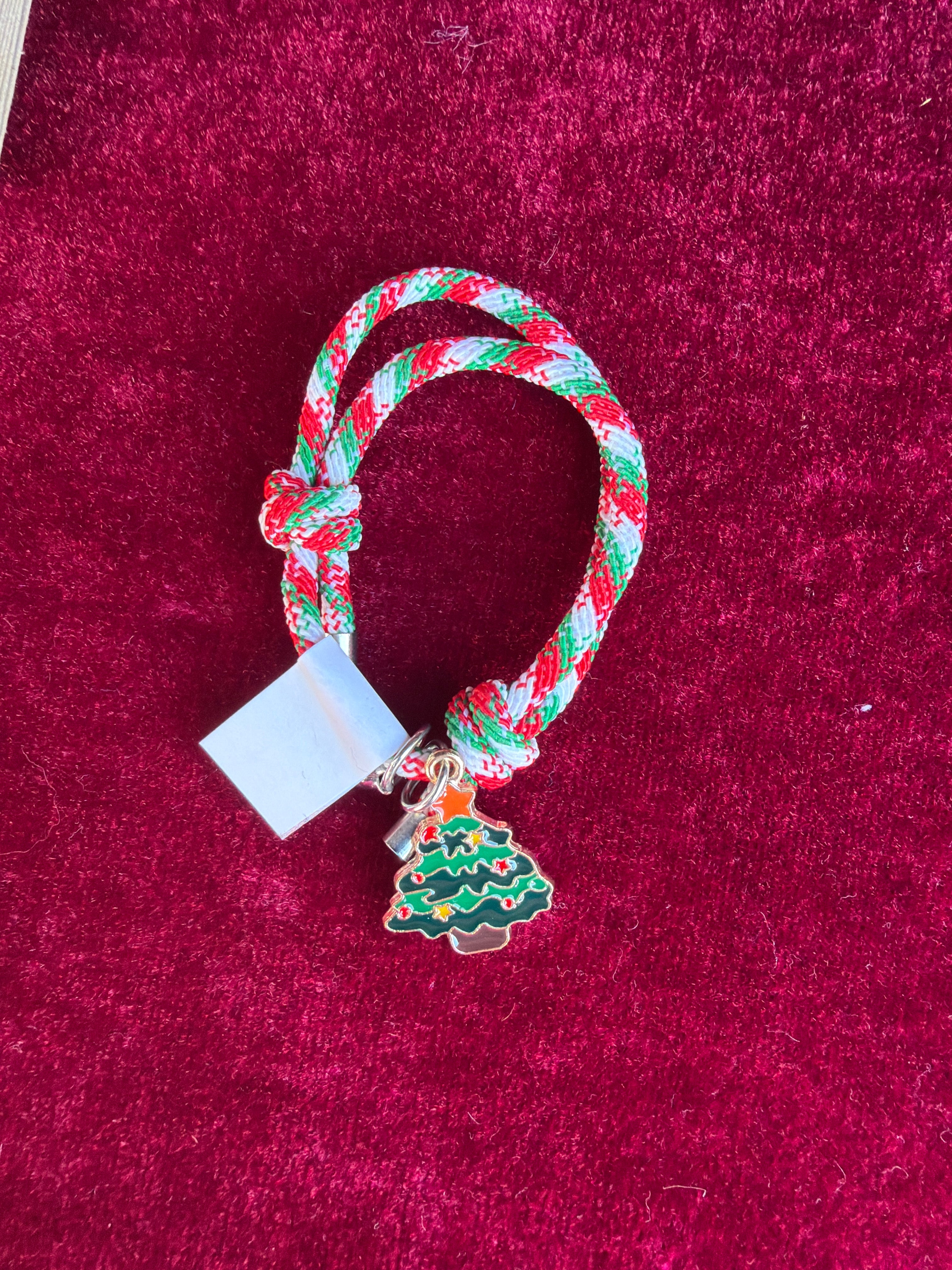 Winter charm bracelet