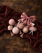 The Pink Sequin Bow Tree Topper