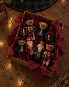 Dressed Teddy Bear Christmas Ornaments