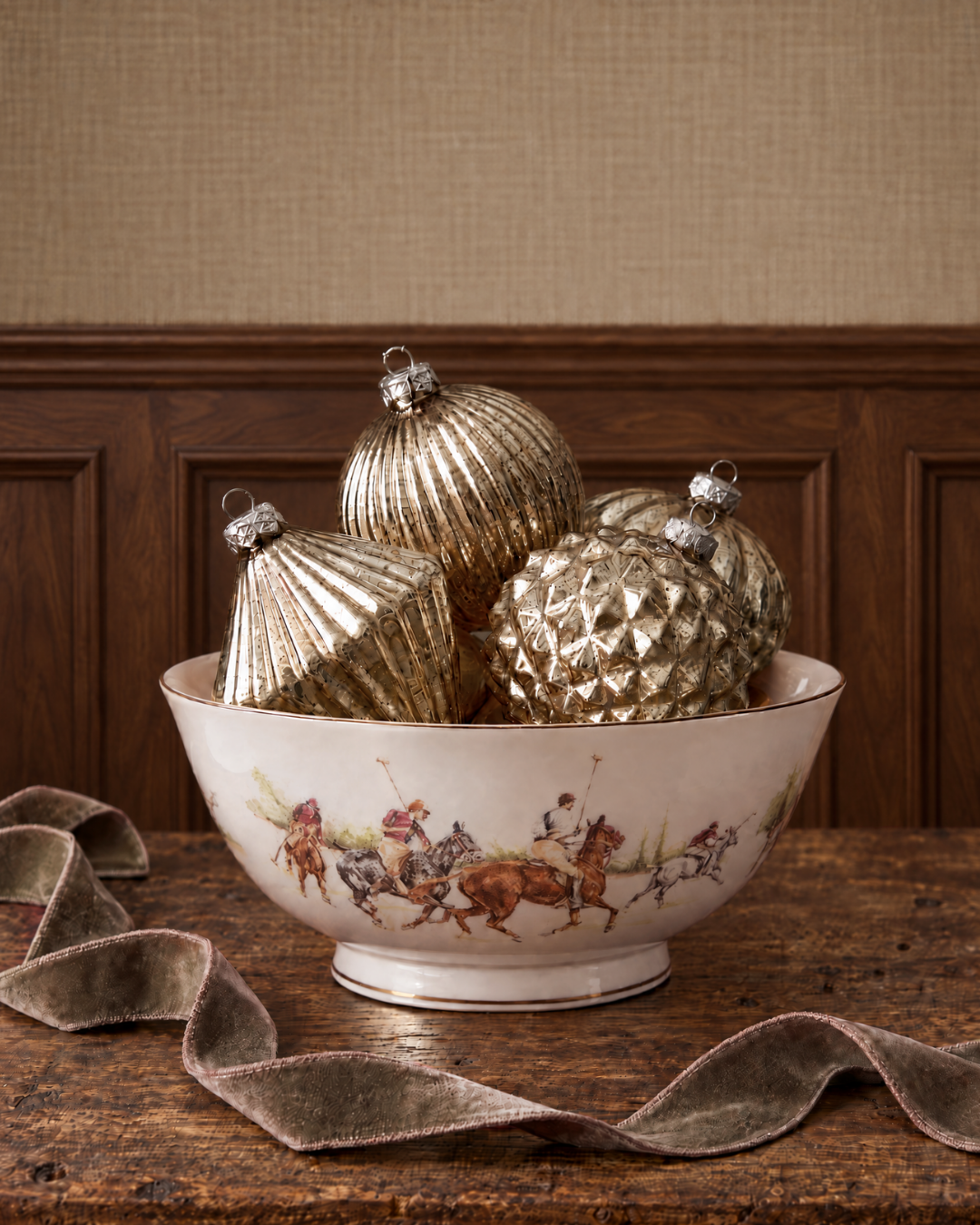 The Champagne Glass Bauble Set