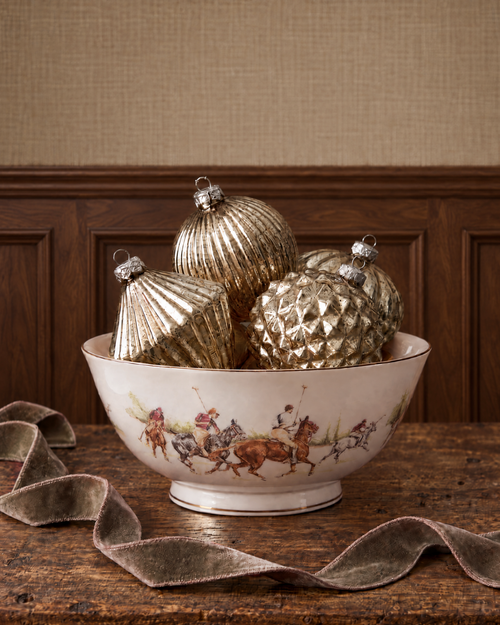 The Champagne Glass Bauble Set