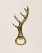 Bronze Stag Antler Bottle Opener and Bar Tool