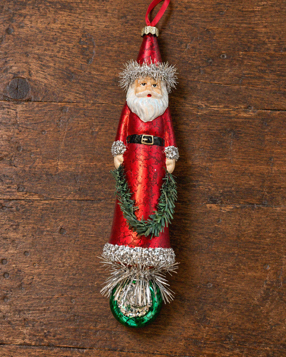 The Old World Santa Drop Ornament