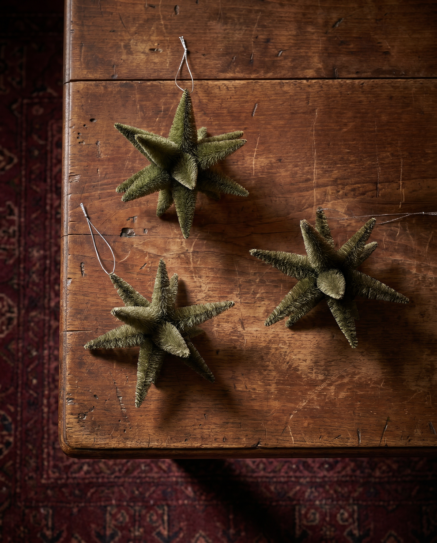 The Olive Bottlebrush Star Ornament