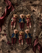 Dressed Teddy Bear Christmas Ornaments