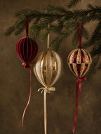 Statement Hot Air Balloon Ornament Collection