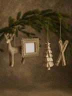 Modern Gold Christmas Ornaments