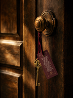 Magic Santa Key — Vintage Heirloom Santa's Key, Christmas Eve Box, Gold Christmas Key, Family Keepsake
