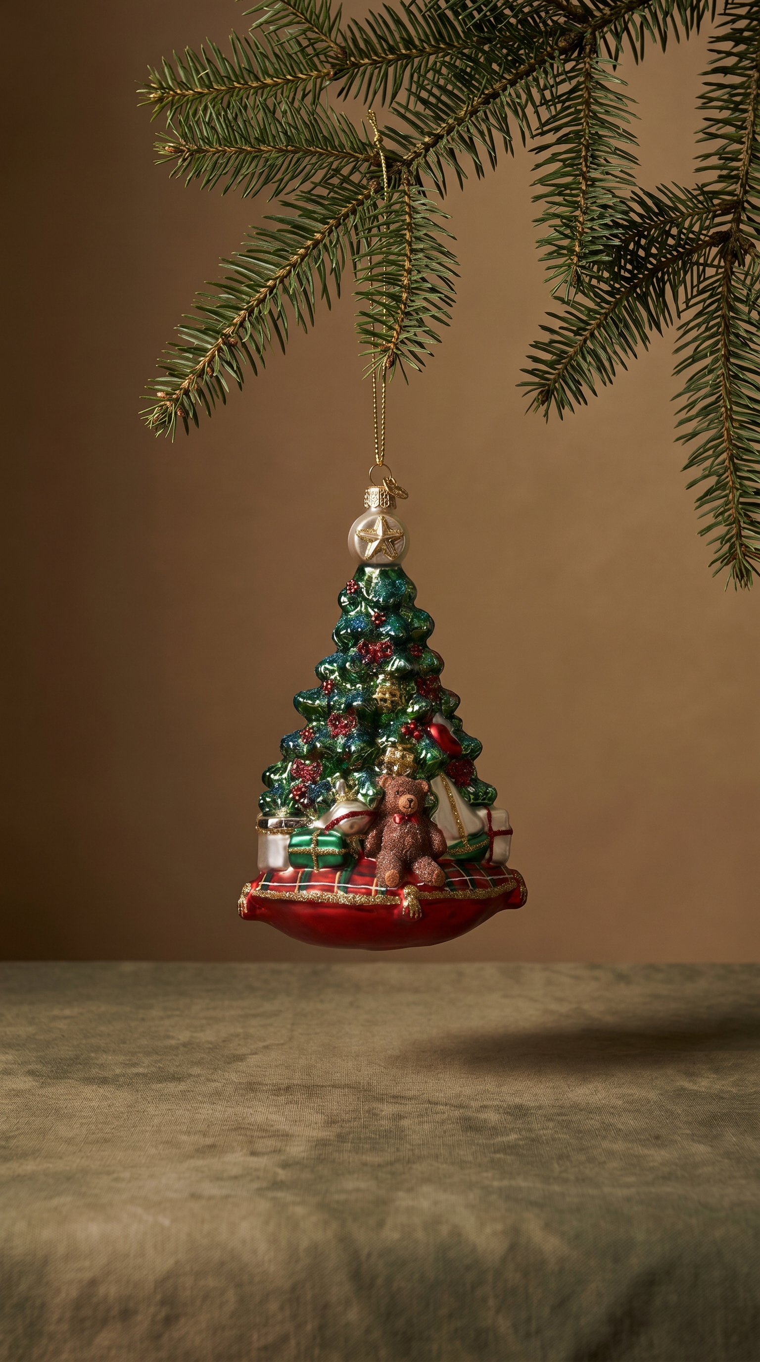 The Layered Christmas Tree Ornament