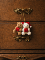 The Plush Teddy Ornaments with Gifts