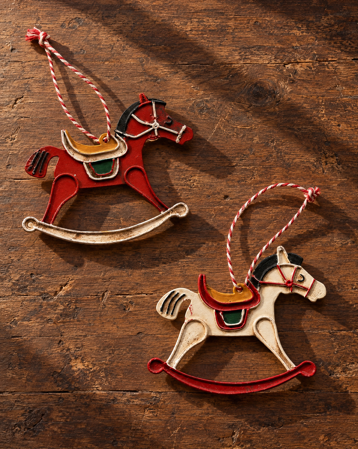 Vintage Rocking Horse Ornaments
