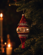 The Red Vintage Pendant Glass Ornament