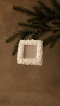 Pearl Beaded Frame Ornaments