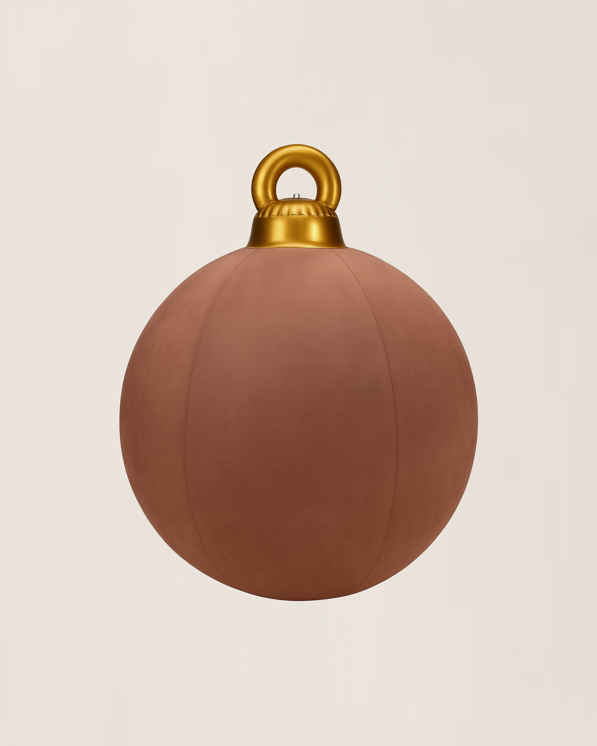Giant 32" Inflatable Christmas Ornament  – Oversized Holiday Weather Resistant Floor Decor