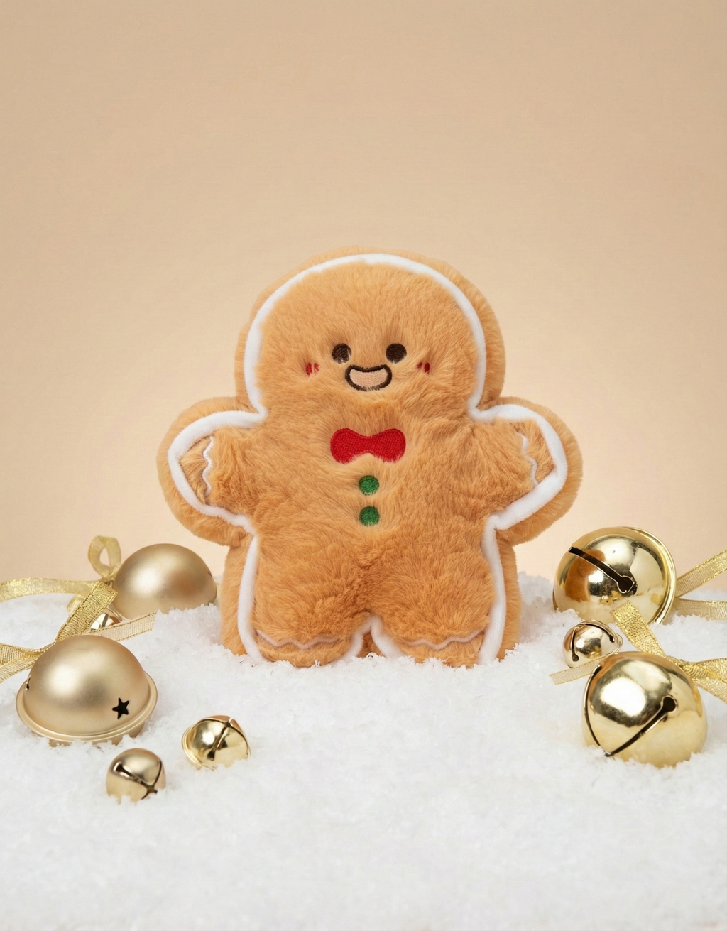 Soft Plush Stuffed Gingerbread Christmas Toy