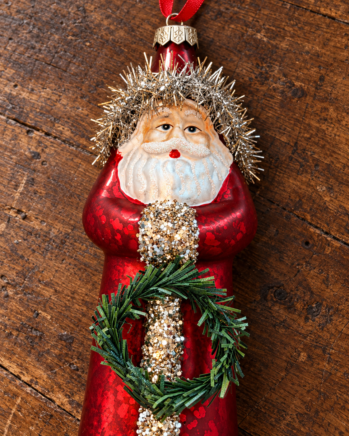 The Old World Santa Drop Ornament