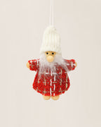 Boxed Set of 4 Plush Gnome Holiday Ornaments