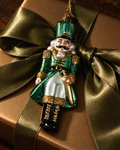 The Jack Nutcracker Glass Ornament