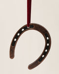 Rustic Horseshoe Ornament (Set of 4) – Western-Inspired Modern Holiday Decor